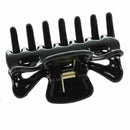 2 Pieces Plastic Black Claws Hair Claws for Women D4S3