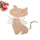 2cats Sequins Sew On Patches for Dress Patch Applique Bag Coat Sweater Crafts TE