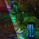 Solar LED RGB Colorful Lawn Light Outdoor Waterproof Garden Landscape Lamp