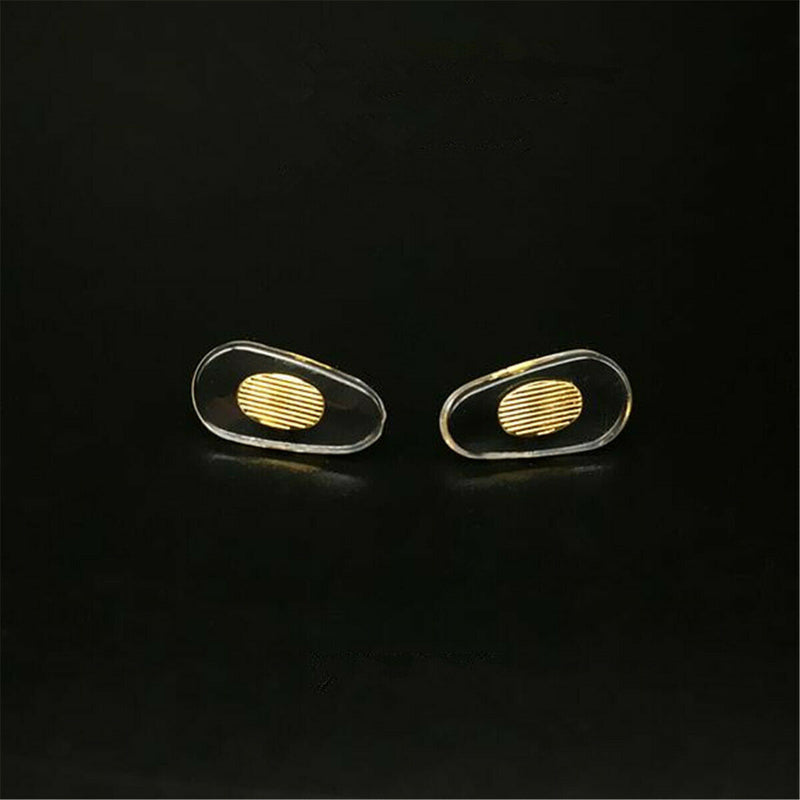 10 Pairs Nose Pads Screw On for Glasses/Spectacle/Sunglasses Metal & Plastic New