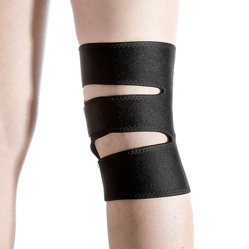 Knee Brace Open Patella Support Adjustable Elastic Sports Kneecap Protector Ew