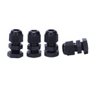 20 pieces M12 external thread 3-6.5mm adjustable Cable gland black N9M5