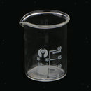 20mL Glass Graduated Low Form Beaker, 5mL Graduation Interval