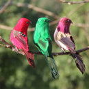 Mini artificial foam feather bird wedding decorative doves bird home decor JR