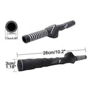 Golf Rubber Grip Cover Black Golf Grip Cover Exercise Bar Grip O2G4 E6B8 W0L0