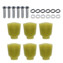 Light Green 6x Electric Guitars Tuning Keys Knob Caps DIY