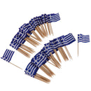 Country Flag Cupcake Toppers Picks for Party Decorations Supplies, Toothpick