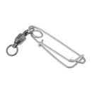 Stainless Steel Ball Bearing Swivels With Long Line Clip Trolling Rigging