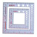2x Knitting Needle Gauge Size Ruler Metric Ruler Gauge for Sewing Crochet Crafts