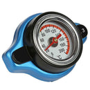Big Head Temperature Gauge with Thermo Radiator Cap Tank Cover 1.3Bar Universal