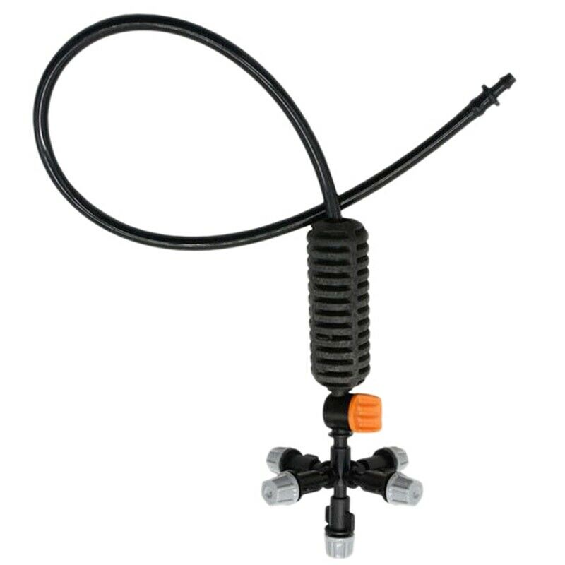 Hanging Anti Drip Misting Nozzle Cross Atomizing Nozzle Fog Water Spray To