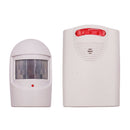 2xWireless Driveway Alarm PIR Motion Sensor Driveway Security Intruder Alert Kit