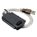 USB 2.0 Male to IDE SATA Adapter Converter Cable Hard Drive Adapter Cable f