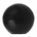 35mm Dia 10mm Bore Threaded Knob Machine Operated Handle Ball Black U3Y3