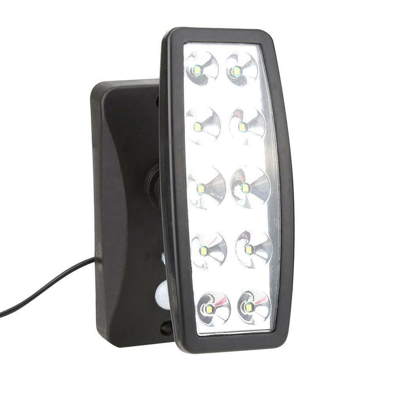 Waterproof 10 LED 3W 6V Solar Light Motion Sensor Outdoor Garden Yard Wall Lamp