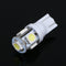 5 X T10 5050 5SMD Instrument Lights License Plate Lights Car Lights A#S