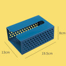 Adhesive Tissue Box Cover Holder,Wall Mounted/Under Cabinet Paper Roll HoldeT7S4
