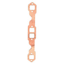 2Pack Exhaust Gaskets Square Port Copper Header Exhaust Gaskets Reusable Fi B7Z7