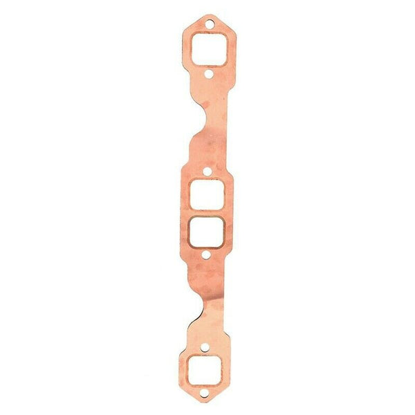 2Pack Exhaust Gaskets Square Port Copper Header Exhaust Gaskets Reusable Fi B7Z7