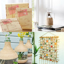 100m Natural Brown Roll Rope Twine String F. DIY Art Decor Wrapping Cords Thread