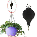 Retractable Pulley Hanging Flower Basket Hook Pull Down Hanger for Gard SQT