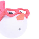 1Pc Cute glasses chickens car antenna pen topper aerial eva ball decor toME