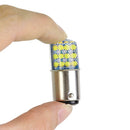 2x 1157 Strobe Flashing 24SMD LED Car Brake Turn Signal Light Bulbs (White)