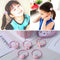 20pcs Cartoon Cute Elastic Hair Bands Kids Girls Rubber Bands (Pink) A#S
