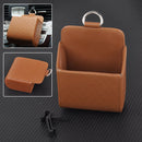 Car PU Leather Air Vent Outlet Hang Pouch Organizer Storage Box Container Holder
