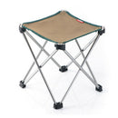 Naturehike Khaki Lightweight Portable Folding Camping Stools With Canvas Se S9X3