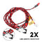 1/10 RC Car Front and Rear Led Light System Set for TRX4 Crawler Car for Fo