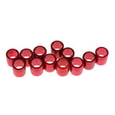 12 Pieces Metal Explosion-proof Ring for OD 7.6mm Arrow Shaft Archery Red
