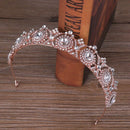 Bride Wedding Crowns And Tiaras Bridal Princess Headbands Crystal Headpiece