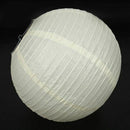 1x Round Paper Lanterns Lamp Shade Wedding Decoration 18inch/45cm, Creamy-w N1U2