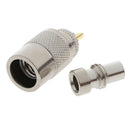 1PCS UHF PL259 Male Plug Straight Solder Connector Adapter for RG8U RG58-3 BX