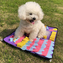 Washable Snuffle Mat for Dogs Pet Feeding Mat Nosework Training Pad Puzzle Toys