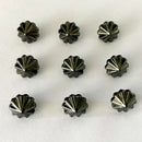 30 Sets 9mm Umbrella Shape Rivets Rapid Studs Nailhead for Leather Crafts