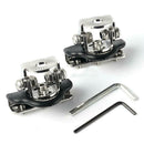 2pcs Stainless Steel Universal Car Auto Hood LED Work Light Bracket Holders