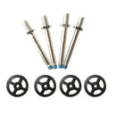 Replacement Metal Shaft And Fixed Wheel Kit For Parrot Bebop 2 Drone Bg F6V5