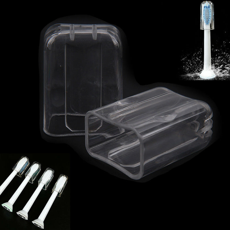 2x Electric Toothbrush Head Protective Cover Case Tooth Brush Heads Dust CleY`US