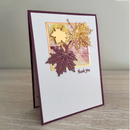 Maple Leaf Metal Cutting Dies Stencil Scrapbook Embossing Album Card Craft DIY