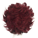 Anime Demon Slayer: Kimetsu no Yaiba Kamado Tanjirou Wine Red Wig Hair Cospl Kw
