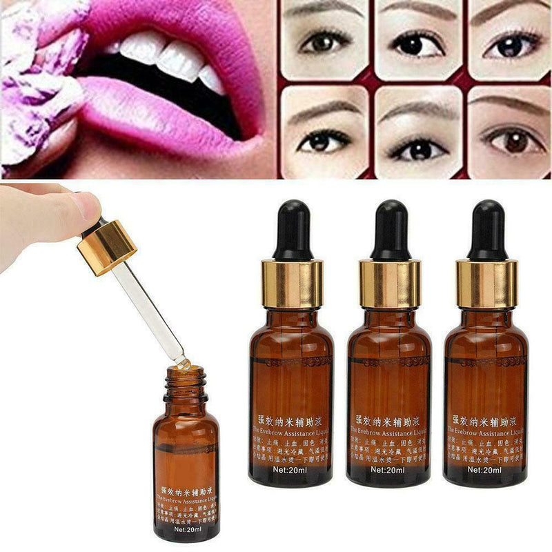 20ML Permanent Makeup Eyebrow Tattoo Pigment Anesthetic Super Numbing_Suppl C7P5