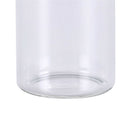 1pcs 20ml small lab glass vials bottles clear containers with black screw cap LJ