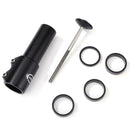 Bicycle Fork Stem Extender 28.6mm Bike Handlebar Riser Cycling Tool (Black) A