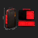 18 Slots Memory Card Storage Carry Box Case USB3.0 Port Card Reader Box