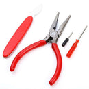 16 Piece Watch Repair Kit Set & Wrist Strap Adjust Pin Tool Set Back Remov EAP