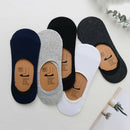 Women's No Show Socks Nonslip Invisible Socks Low Cut Liner Summer Cute 5 Pairs