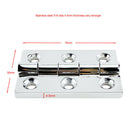 Stainless Steel Boat  Piano Hinge Marine Deck Heavy Duty Hinge with 6 Screws