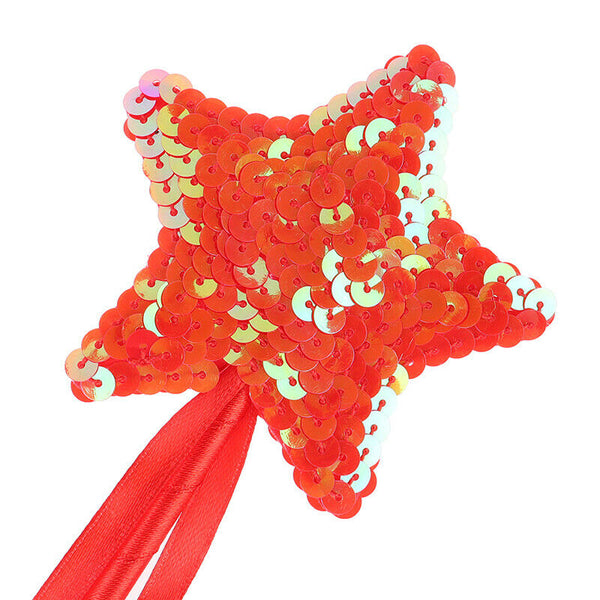 2Pcs Cute Five Pointed Star Fairy Magic Wand Magic Stick Party Toys for Kids Hn